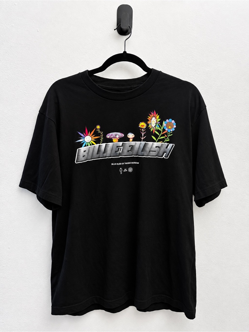 Uniqlo Billie Eilish x Takashi Murakami Graphic T-Shirt Black